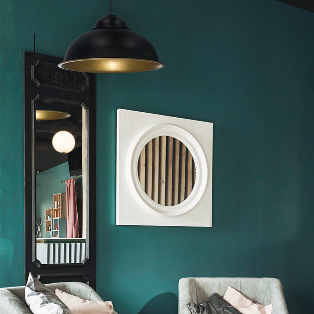 Светильник подвесной в стиле лофт MSK Electric Dome СП 3614 BK+GD - изображение 2