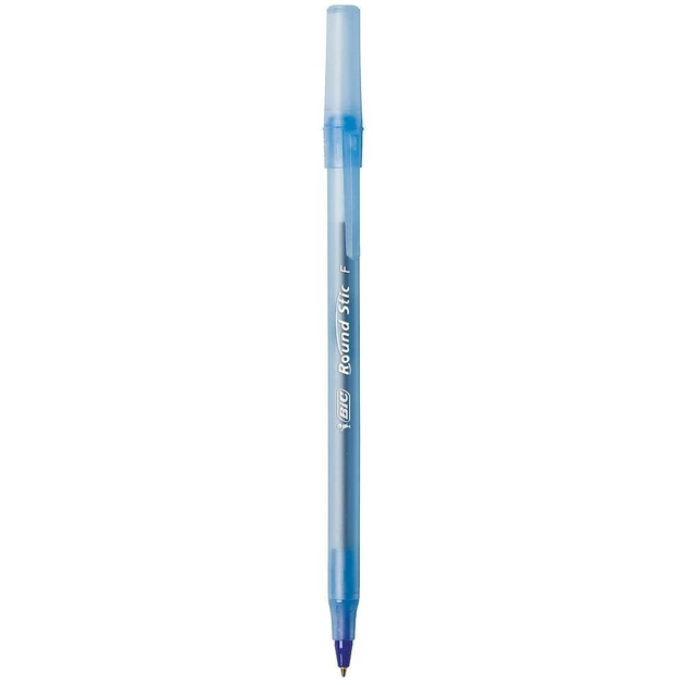 Ручка шариковая BIC ROUND STIC Раунд Сток 1,0 мм синяя корпус голубый пластик - Фото 1 Ручка шариковая BIC ROUND STIC Раунд Сток 1,0 мм синяя корпус голубый пластик - изображение 1