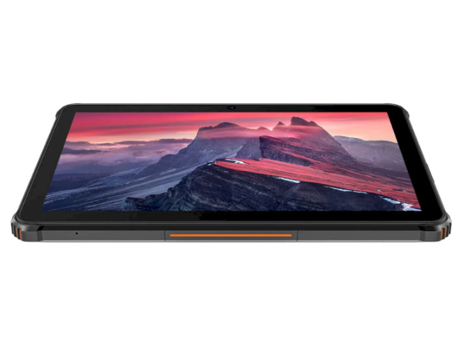 Захищений водонепроникний планшет Oukitel RT9 10.1'' HD 6GB 256GB T606 11000mAh 16+16Мп IP69K LTE Black-Orange (6931940766838) - зображення 8