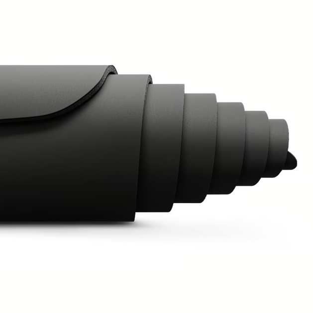 Йога-мат Hop-Sport PU 0,5см 183 x 68см HS-P005GM черный - изображение 5
