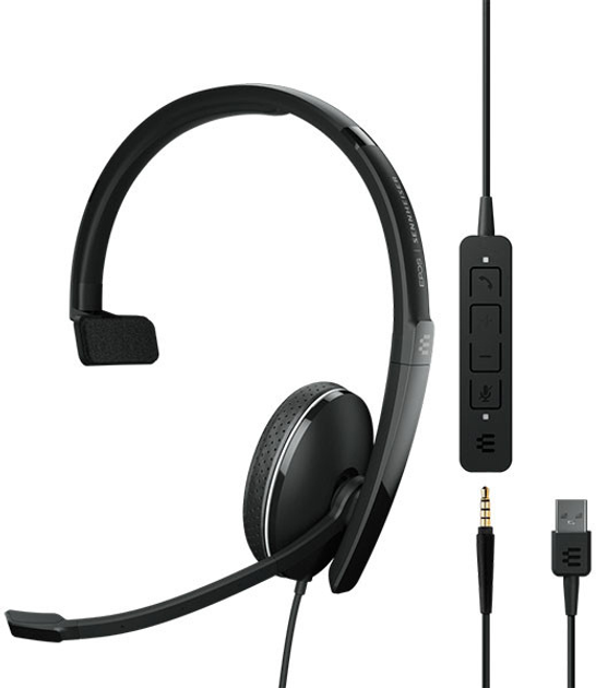 Słuchawki Sennheiser Adapt 135 USB II (1000914) - obraz 2