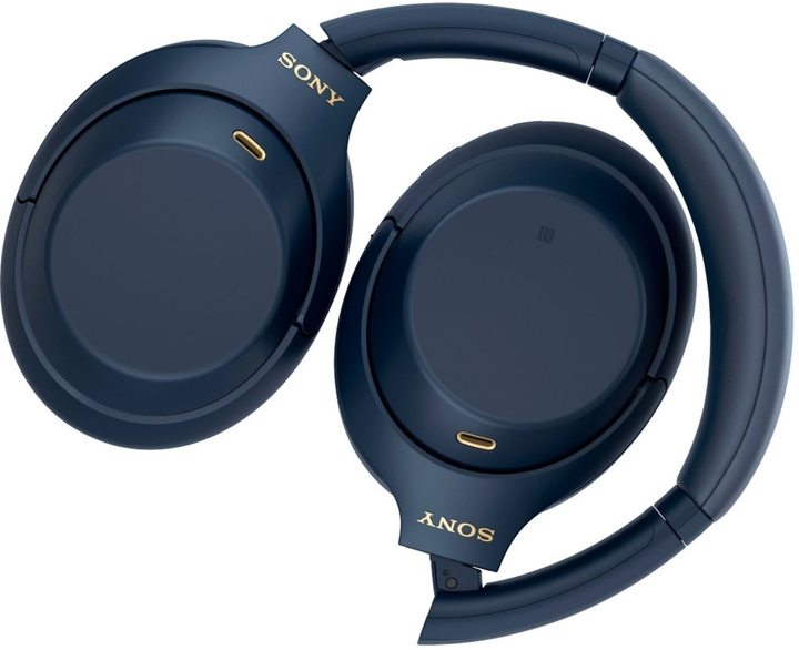 Słuchawki Sony WH-1000XM4 Midnight Blue (WH1000XM4L.CE7) - obraz 4