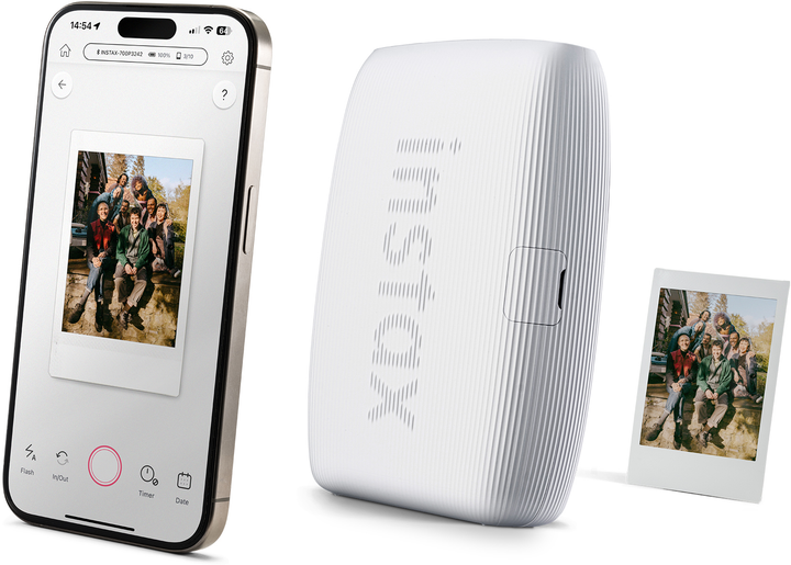 Фотопринтер Fujifilm Instax Mini LINK3 C WHITE EX D White Clay (16832077) - зображення 8