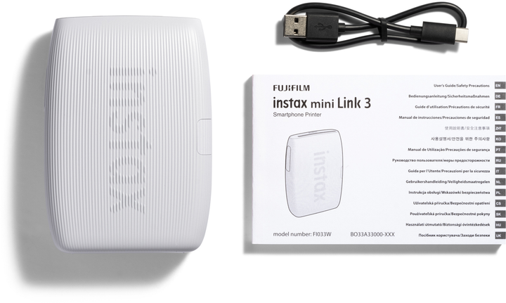 Фотопринтер Fujifilm Instax Mini LINK3 C WHITE EX D White Clay (16832077) - зображення 12