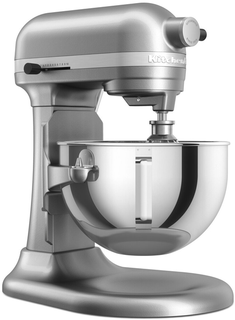 Maszyna kuchenna KitchenAid Heavy Duty 5.2 L 5KSM55SXXECU ze składanym blokiem Silver (5413184802042) - obraz 4