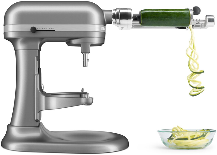 Maszyna kuchenna KitchenAid Heavy Duty 5.2 L 5KSM55SXXECU ze składanym blokiem Silver (5413184802042) - obraz 7