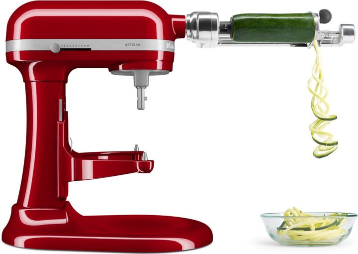 Кухонна машина KitchenAid Artisan 5KSM70SHXEER з підйомною чашею Red (8003437630675) - зображення 7