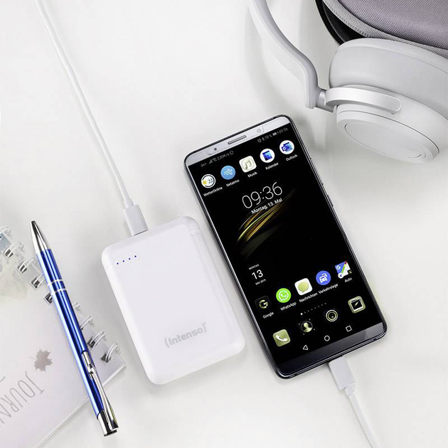 УМБ Intenso XS10000 10000 mAh White (PB930395) - зображення 4