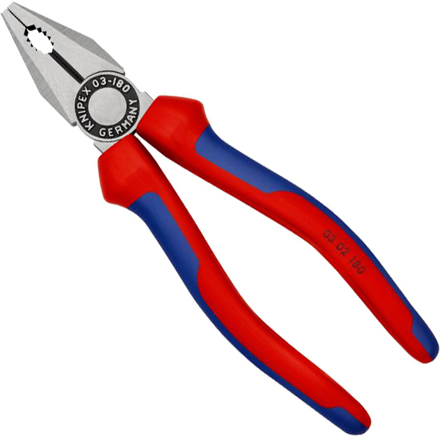 Kombinerki Knipex 180 mm (03 02 180) - obraz 1