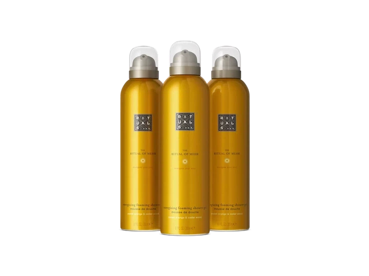 Набор Гель-пены для душа Rituals The Ritual Of Mehr Foaming Shower Gel 600 мл - Фото 3 Набор Гель-пены для душа Rituals The Ritual Of Mehr Foaming Shower Gel 600 мл - изображение 3