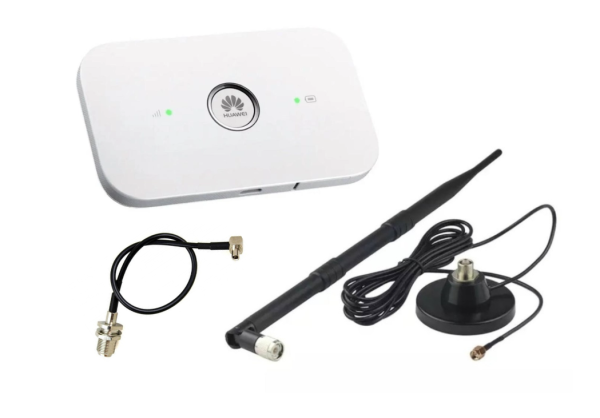 4G интернет комплект в авто wifi роутер Huawei E5573 +автомобильная антенна 10 дб 800-2700 МГц - изображение 2