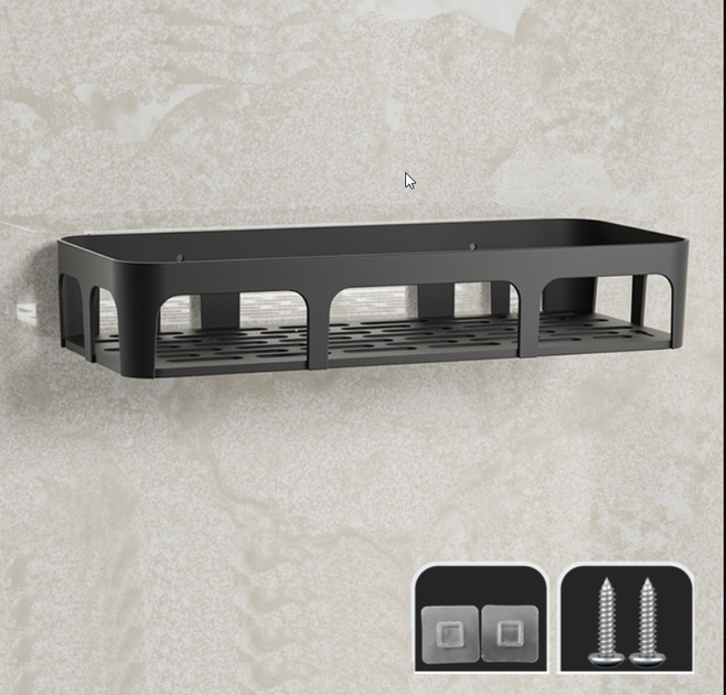 Набор подвесных полок JELLYN 3 шт Black (C103399-3) - изображение 2