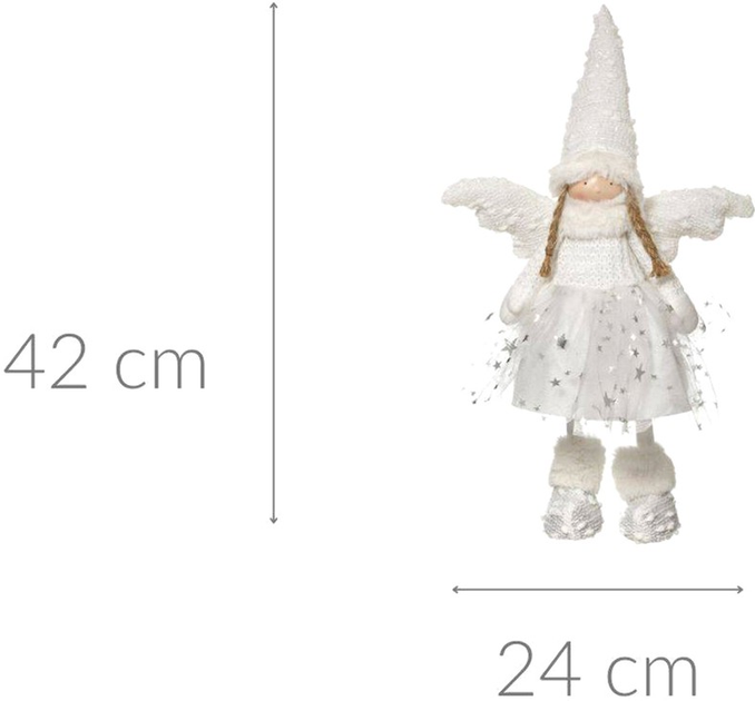 Figurka Fééric Lights and Christmas aniołek 42 cm (3560237568447) - obraz 2