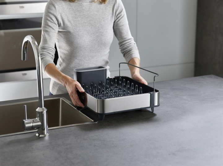 Кухонный набор Joseph Joseph Rethink Your Sink Сушилка для посуды + Дозатор для мыла (5028420003499) - изображение 2