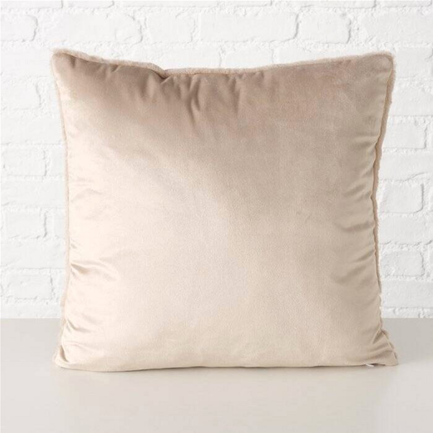 Poduszka świąteczna pluszowa Boltze Home z wyszywanym wzorem Hope 45 x 45 cm (4066076442515) - obraz 5