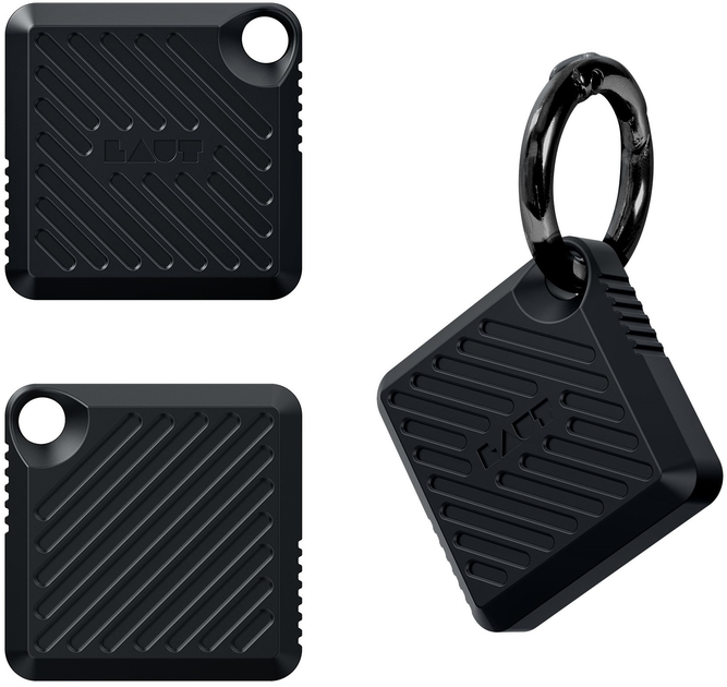 Etui-brelok LAUT Capsule Impkt do Apple AirTag Black (L_AT_CA_BK) - obraz 2