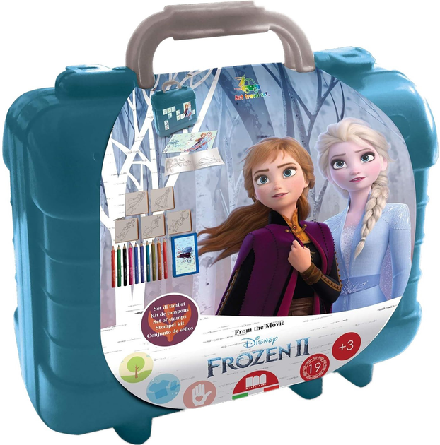 Набір для розмальовки Multiprint Frozen 2 у валізці (8009233429819) - зображення 1