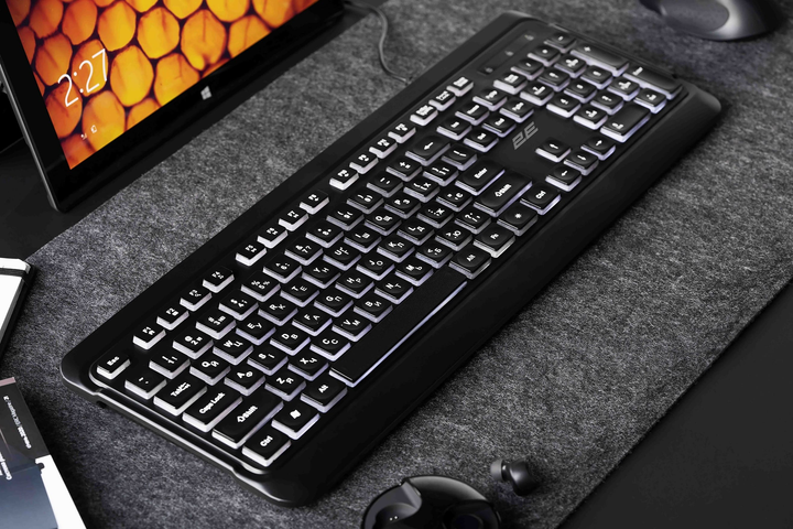 Клавіатура дротова 2E KS120 USB Black (2E-KS120UB_UA) - зображення 10