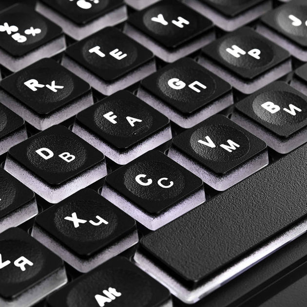 Клавіатура дротова 2E KS120 USB Black (2E-KS120UB_UA) - зображення 6
