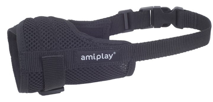 Kaganiec dla psa Amiplay Air S Czarny (5907563256026) - obraz 1