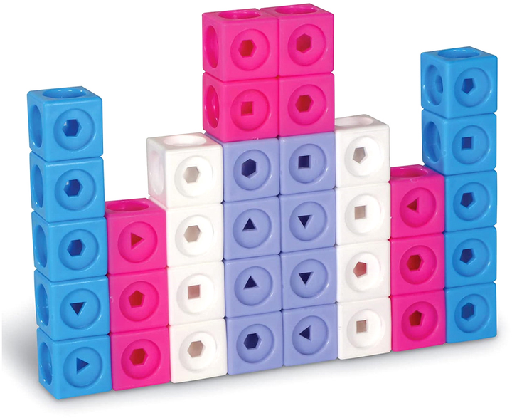 Klocki Learning Resources MathLink Cubes 115 elementów (5055506408916) - obraz 5