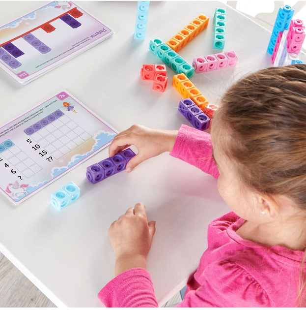 Klocki Learning Resources MathLink Cubes 115 elementów (5055506408916) - obraz 7