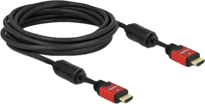 Кабель Delock HDMI-HDMI 4K 30 Гц 5 м Black (4043619843350) - зображення 2