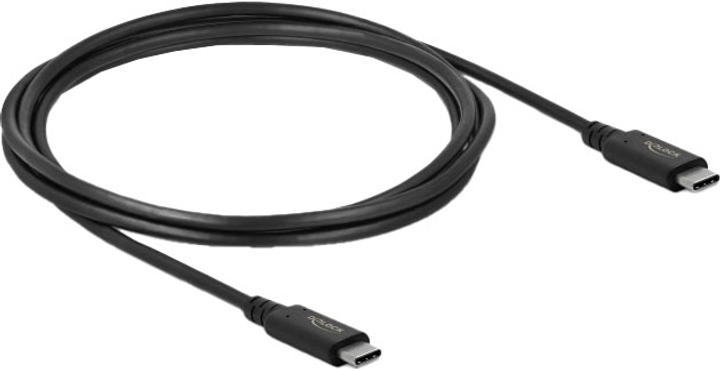 Кабель Delock USB4 Gen 2x2 USB Type-C male - USB Type-C male 2 м (4043619869800) - зображення 2