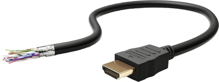 Kabel Goobay HDMI 8K 60 Hz o bardzo dużej szybkości transmisji z Ethernetem Black 2 m (4040849410840) - obraz 3