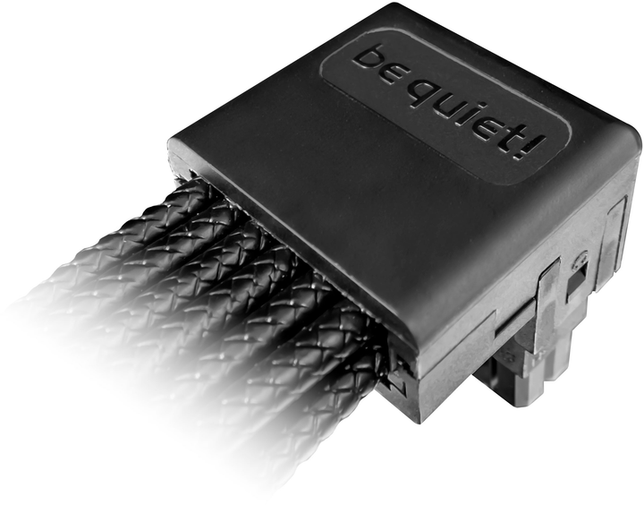 Кабель Be quiet 12VHPWR PCI-E 90° для живлення графічних карт Black 0.7 м (4260052190968) - зображення 2