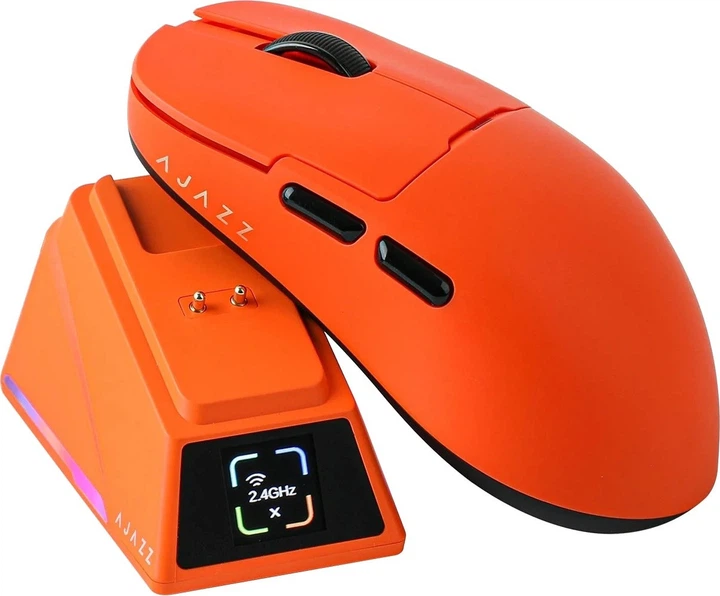 Мышь AJAZZ AJ159 APEX Orange PAW3950 – фото, отзывы