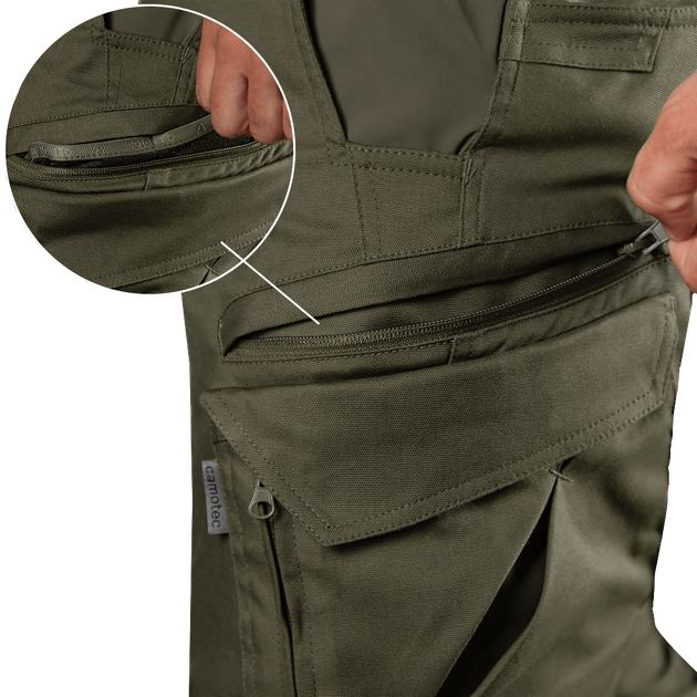 Тактичні штани Спартанець Camotec Олива розмір L (Kali) - зображення 6