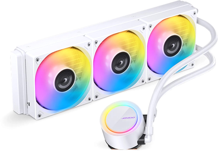 Система водяного охлаждения Jonsbo TG-360 White - изображение 4