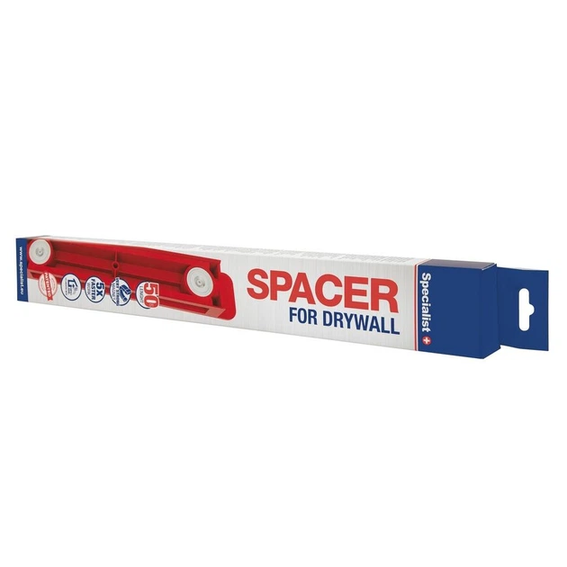 Specialist+ Инструмент-шаблон гипсокартонщика Spacer для монтажа металлического каркаса, 500 мм - Фото 7 Specialist+ Инструмент-шаблон гипсокартонщика Spacer для монтажа металлического каркаса, 500 мм - изображение 7