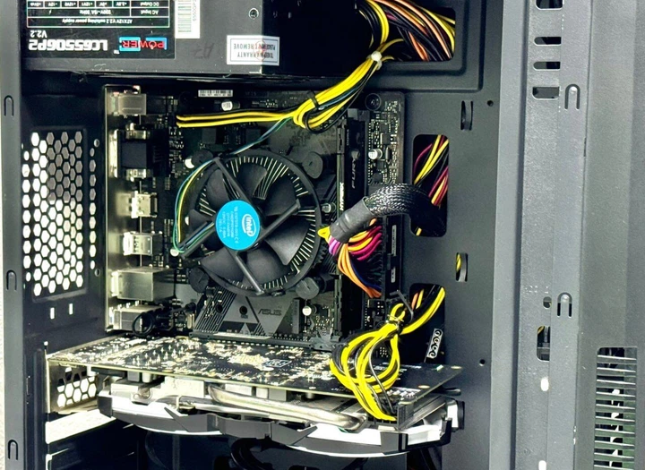 Игровой ПК Frime Expert PC Basic Tower / Intel Core i5-9400 (6 ядер по 2.9 - 4.1 GHz) / 16 GB DDR4 / 512 GB SSD / nVidia GeForce GTX 1660 Super, 6 GB GDDR6, 192-bit / 500W / Win 10 б/у - изображение 5
