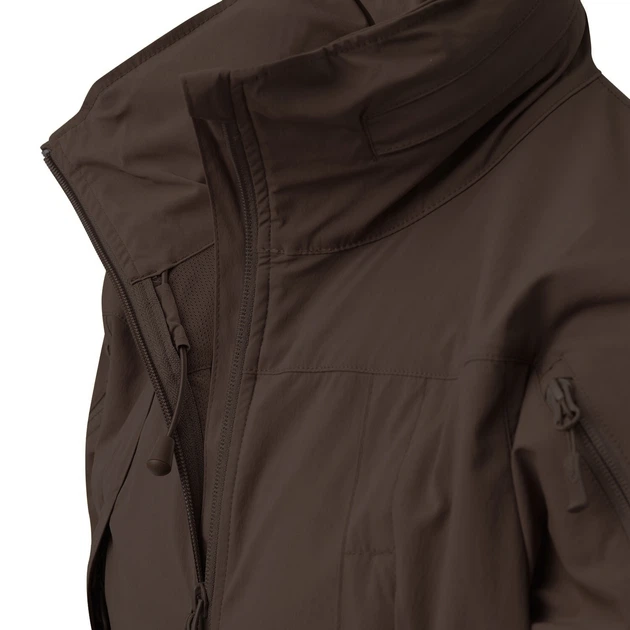 Куртка Helikon-Tex TROOPER Jacket MK2- StormStretch, Earth Brown L/Regular (KU-TRM-NL-0A) - Фото 4 Куртка Helikon-Tex TROOPER Jacket MK2- StormStretch, Earth Brown L/Regular (KU-TRM-NL-0A) - зображення 4