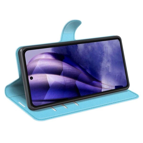 Классический чехол-книжка Deexe Book Type для HMD Skyline - Blue - изображение 3