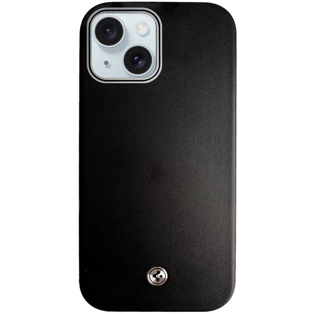 Чехол PC+Leather SGP with MagSafe для Apple iPhone 15 (6.1") Black - 00000074875_1 - Фото 1 Чехол PC+Leather SGP with MagSafe для Apple iPhone 15 (6.1") Black - 00000074875_1 - изображение 1