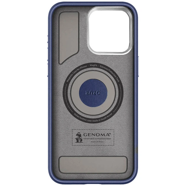 Чехол SGP PC+Leather with Magnetic Fit для Apple iPhone 15 (6.1") Blue - Фото 2 Чехол SGP PC+Leather with Magnetic Fit для Apple iPhone 15 (6.1") Blue - изображение 2