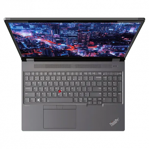 Ноутбук Lenovo ThinkPad P16 Gen 2 WorkStation (21FA002XUS) Storm Gray - зображення 2