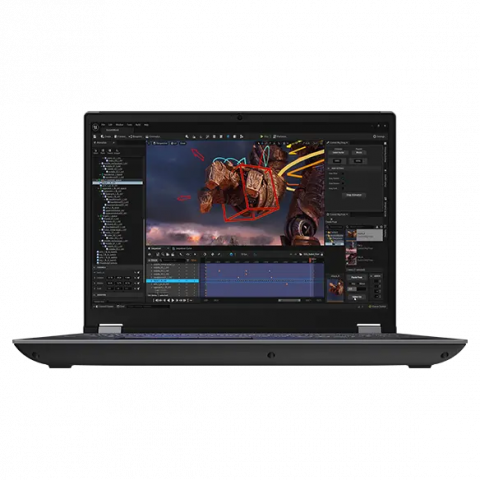 Ноутбук Lenovo ThinkPad P16 Gen 2 WorkStation (21FA002XUS) Storm Gray - зображення 5
