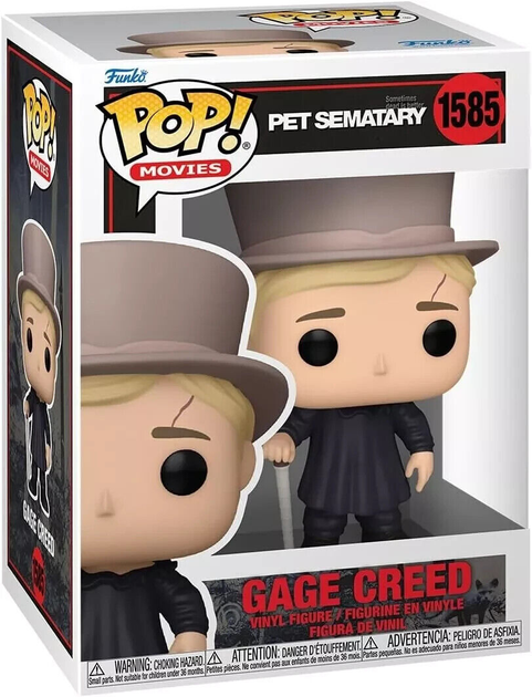 Фигурка Funko Pop Кладбище домашних животных Гейдж Крид 10 см (C2D9A8F5A6E0) - Фото 3 Фигурка Funko Pop Кладбище домашних животных Гейдж Крид 10 см (C2D9A8F5A6E0) - изображение 3