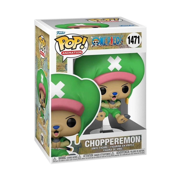 Фигурка Funko Pop Ван Пис Тони Тони Чоппер One Piece Tony Tony Chopper 10 см FP OP TTC 1471 - Фото 3 Фигурка Funko Pop Ван Пис Тони Тони Чоппер One Piece Tony Tony Chopper 10 см FP OP TTC 1471 - изображение 3