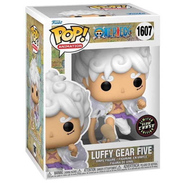 Фигурка Funko Pop Ван Пис Луффи 5 Гир Чейз One Piece Luffy Gear Five Chase 10 см FP OP LGF C 1607 - Фото 3 Фигурка Funko Pop Ван Пис Луффи 5 Гир Чейз One Piece Luffy Gear Five Chase 10 см FP OP LGF C 1607 - изображение 3