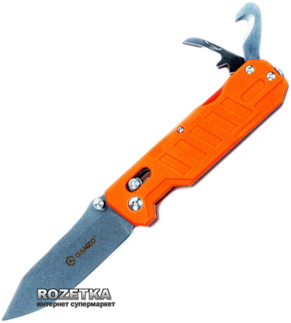 Кишеньковий ніж Ganzo G735 Orange (G735-OR) - зображення 1