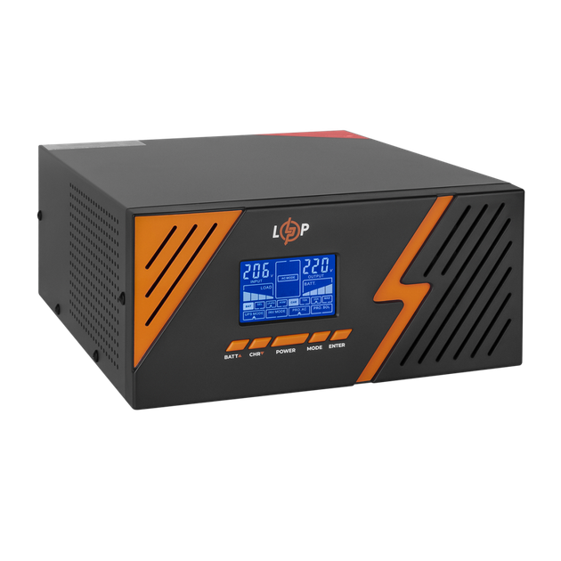 ИБП LogicPower LPM-PSW-1500VA Black (22754) - 12 В, Линейно-интерактивный на 1050 Вт, чистая синусоида. - Фото 4 ИБП LogicPower LPM-PSW-1500VA Black (22754) - 12 В, Линейно-интерактивный на 1050 Вт, чистая синусоида. - изображение 4