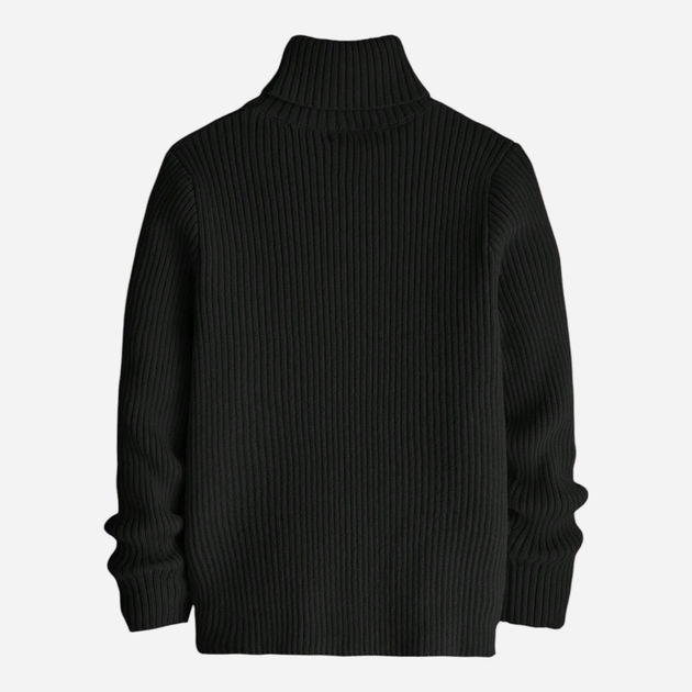 Подростковый свитер с горлом для мальчика SHEIN GD-00090206 158-164 см Черный (DN4012300010441) 