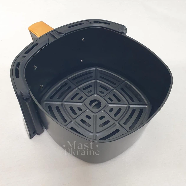 Аерофритюрниця електрична Air Fryer Su Tai, мультипіч для приготування без олії 8 літрів Чорна ST-805 - зображення 8