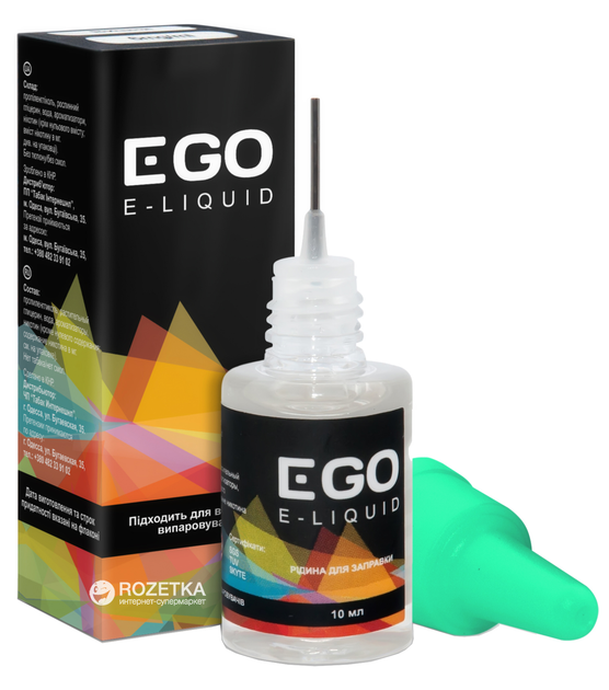 Жидкость для электронных сигарет EGO E-liquid 6 мг 10 мл Parliament ...