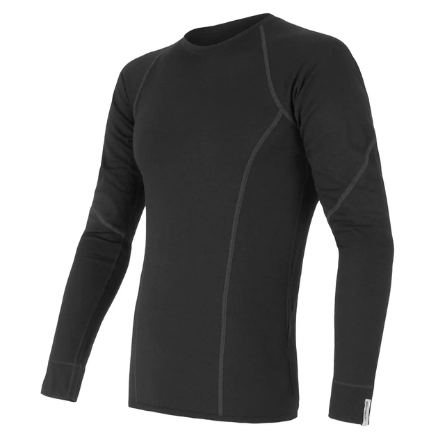 Термофутболка мужская Sensor Merino Active LS black (SM11MA-black-XL) - изображение 2